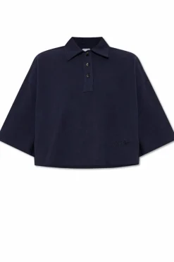 Bottega Veneta NAVY BLUE Short-sleeve polo