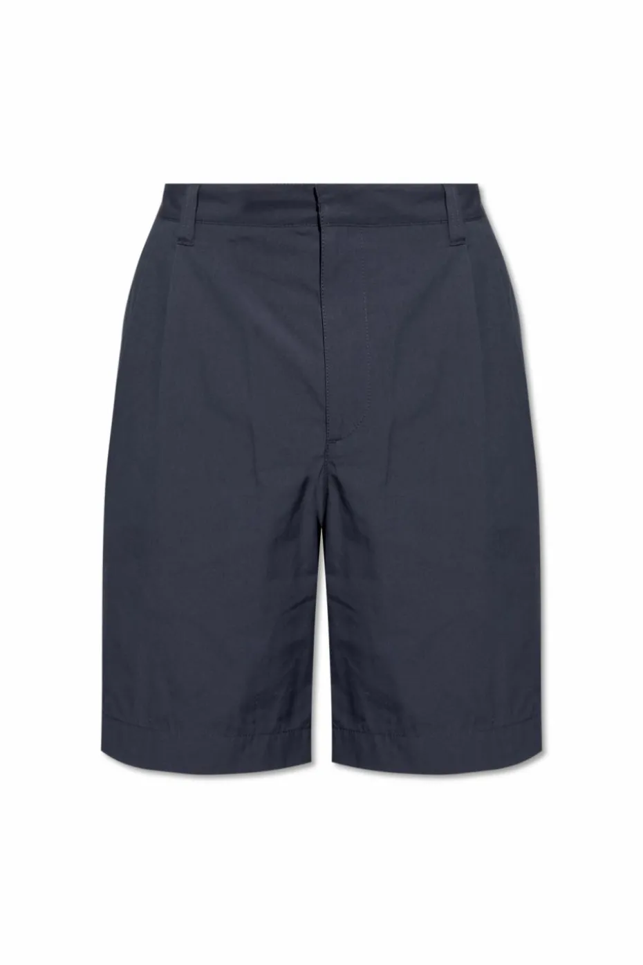 Bottega Veneta NAVY BLUE Pleated shorts
