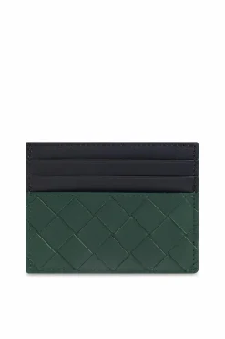 Bottega Veneta NAVY BLUE Leather card holder