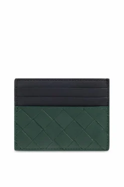 Bottega Veneta NAVY BLUE Leather card holder