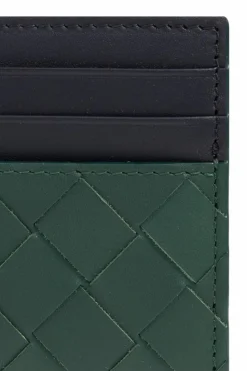 Bottega Veneta NAVY BLUE Leather card holder