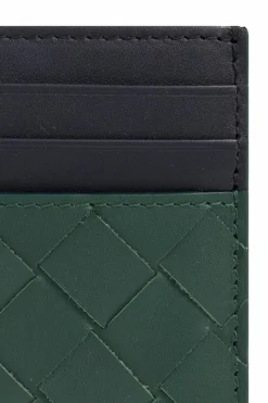 Bottega Veneta NAVY BLUE Leather card holder