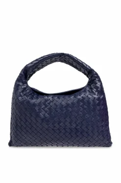 Bottega Veneta NAVY BLUE Shoulder Bag `Hop Small`