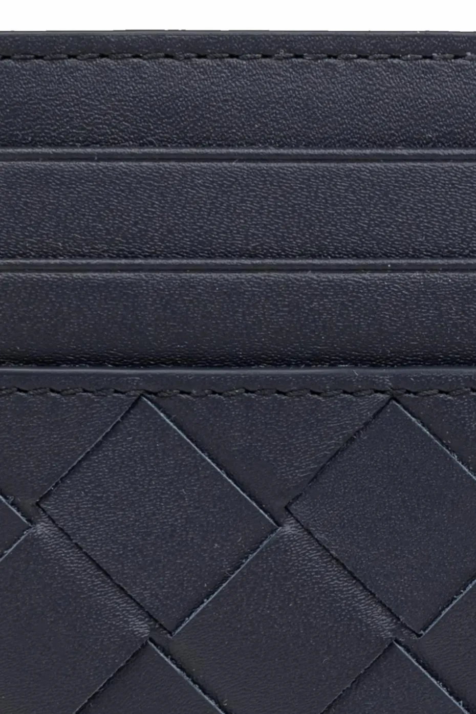 Bottega Veneta NAVY BLUE Leather card case