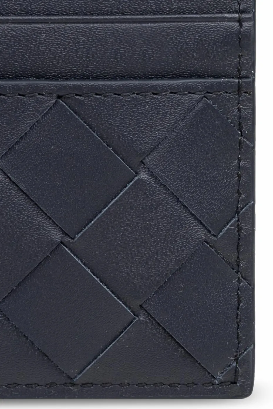 Bottega Veneta NAVY BLUE Leather card case
