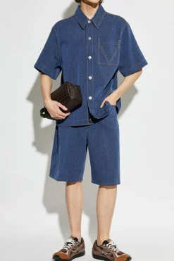 Bottega Veneta NAVY BLUE Shorts