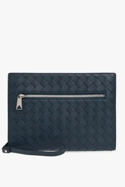 Bottega Veneta NAVY BLUE Leather handbag