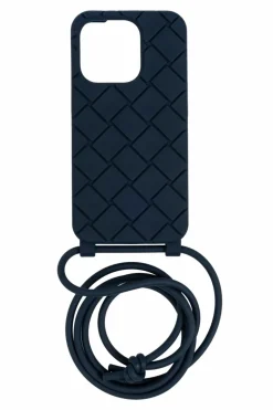 Bottega Veneta NAVY BLUE Case for iPhone 15 Pro Max
