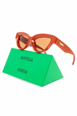 Bottega Veneta ORANGE Sunglasses