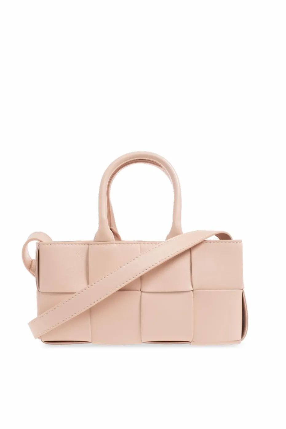 Bottega Veneta PINK ‘Arco East-West Mini’ shoulder bag