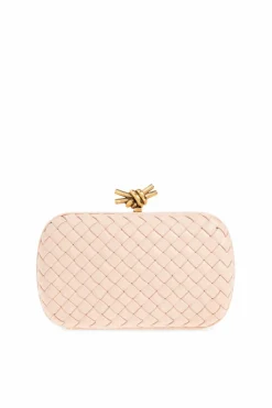 Bottega Veneta PINK āKnot Smallā clutch