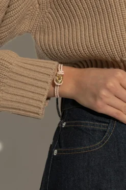 Bottega Veneta PINK Leather bracelet