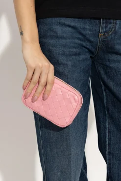 Bottega Veneta PINK ‘Pouch Teen’ clutch