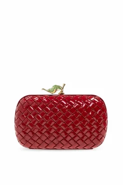 Bottega Veneta RED Clutch Knot