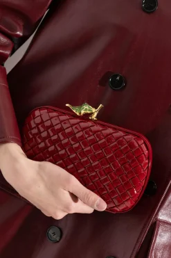 Bottega Veneta RED Clutch Knot