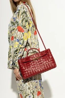 Bottega Veneta RED Handbag Andiamo