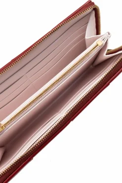 Bottega Veneta RED Leather wallet