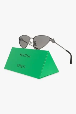 Bottega Veneta SILVER Cat-eye sunglasses