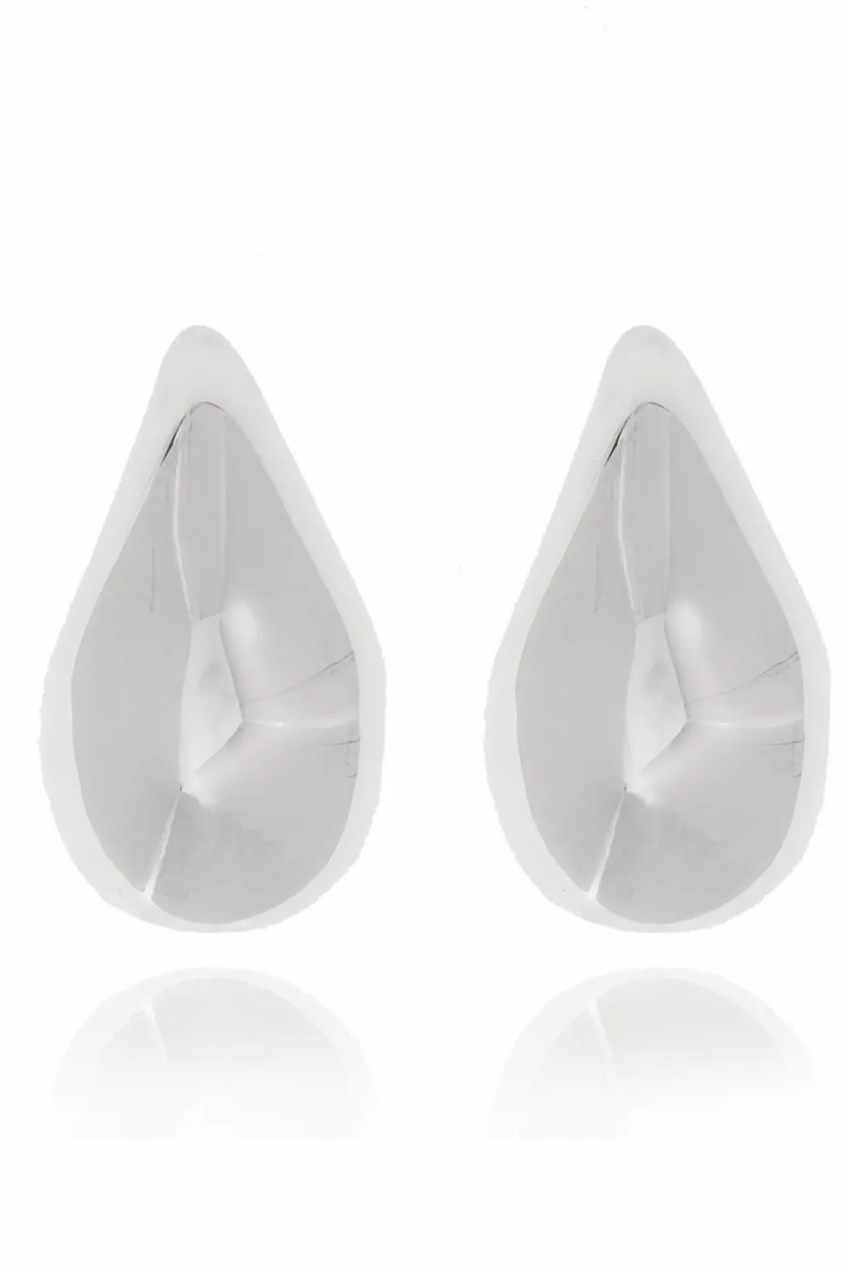 Bottega Veneta SILVER Drop-shaped earrings