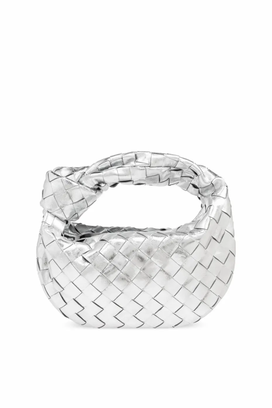 Bottega Veneta SILVER Handbag Mini Jodie