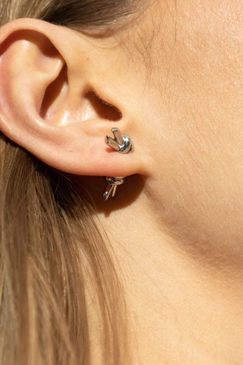 Bottega Veneta SILVER Silver earrings