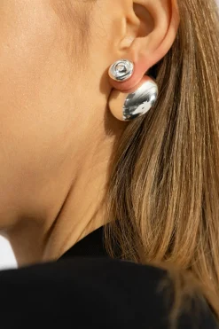 Bottega Veneta SILVER Silver earrings