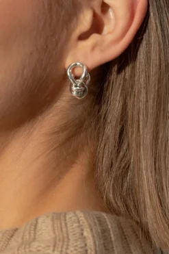 Bottega Veneta SILVER Silver earrings