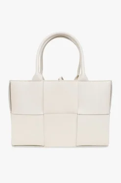 Bottega Veneta WHITE āArco Smallā shopper bag