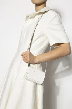 Bottega Veneta WHITE ‘Cassette Candy’ shoulder bag