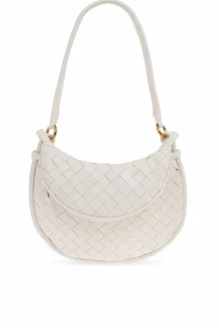 Bottega Veneta WHITE ‘Gemelli Small’ shoulder bag