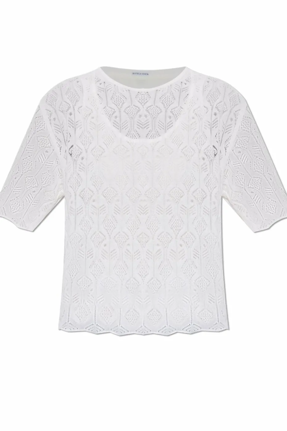 Bottega Veneta WHITE Lace top