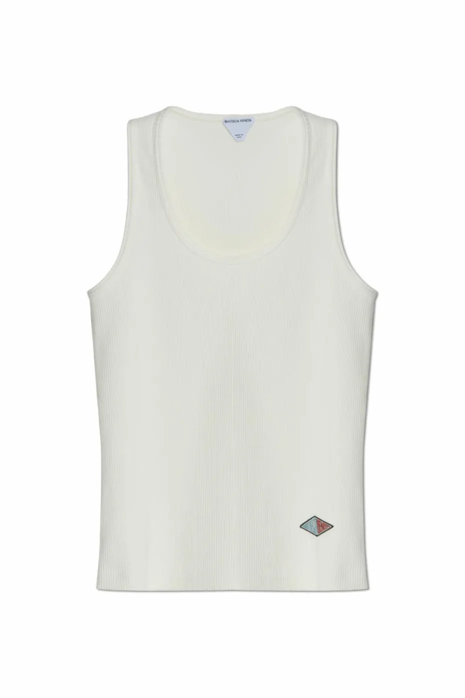 Bottega Veneta WHITE Ribbed Top