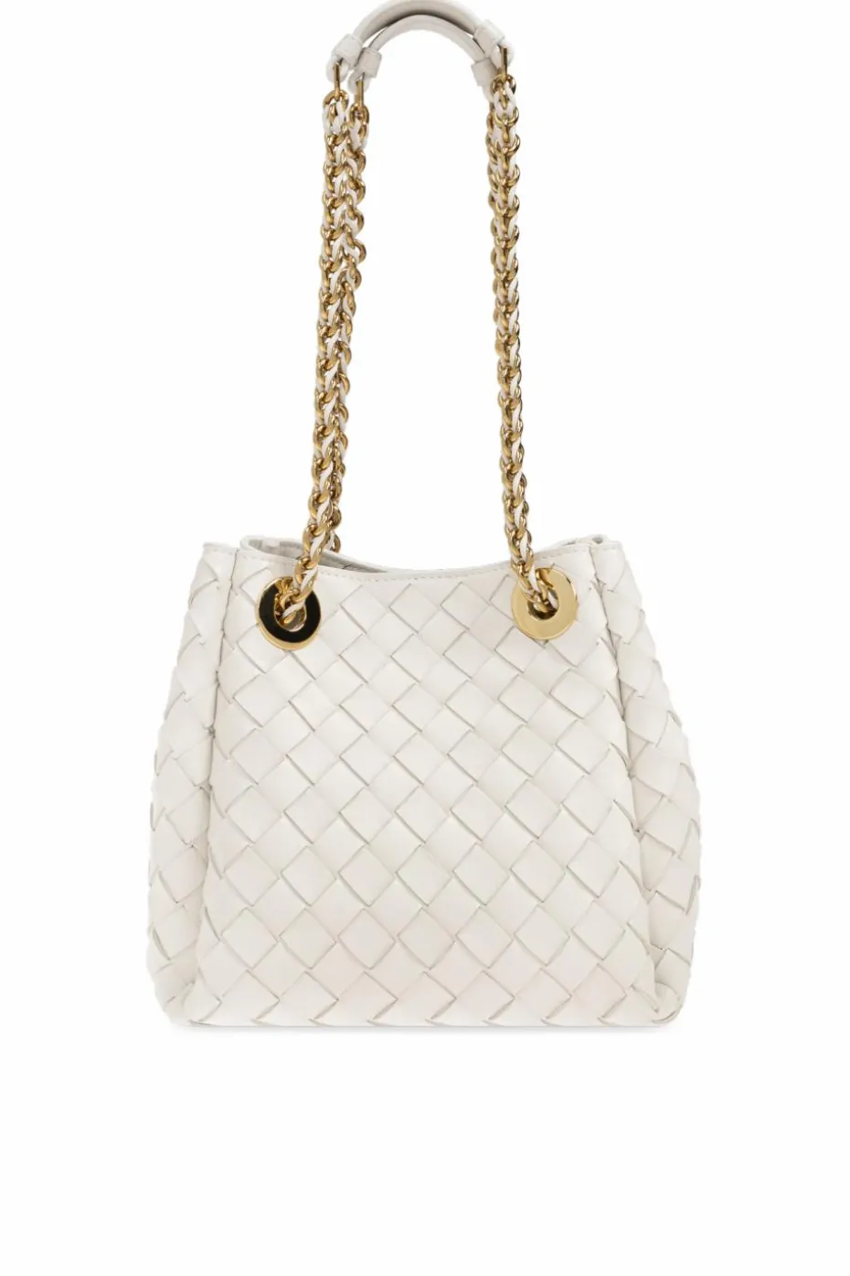 Bottega Veneta WHITE Shoulder bag Parachute Small