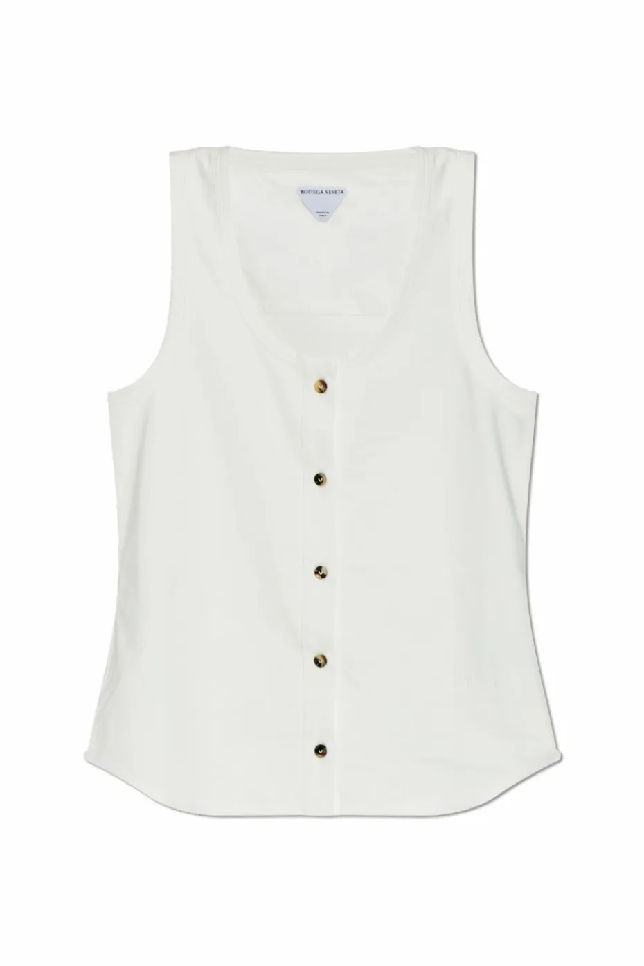 Bottega Veneta WHITE Top with fastening