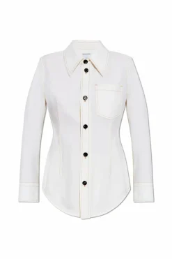 Bottega Veneta WHITE Wool shirt