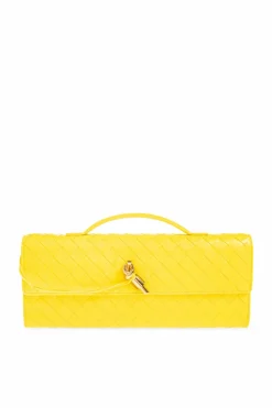 Bottega Veneta YELLOW Clutch āAndiamoā