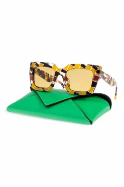 Bottega Veneta YELLOW Sunglasses