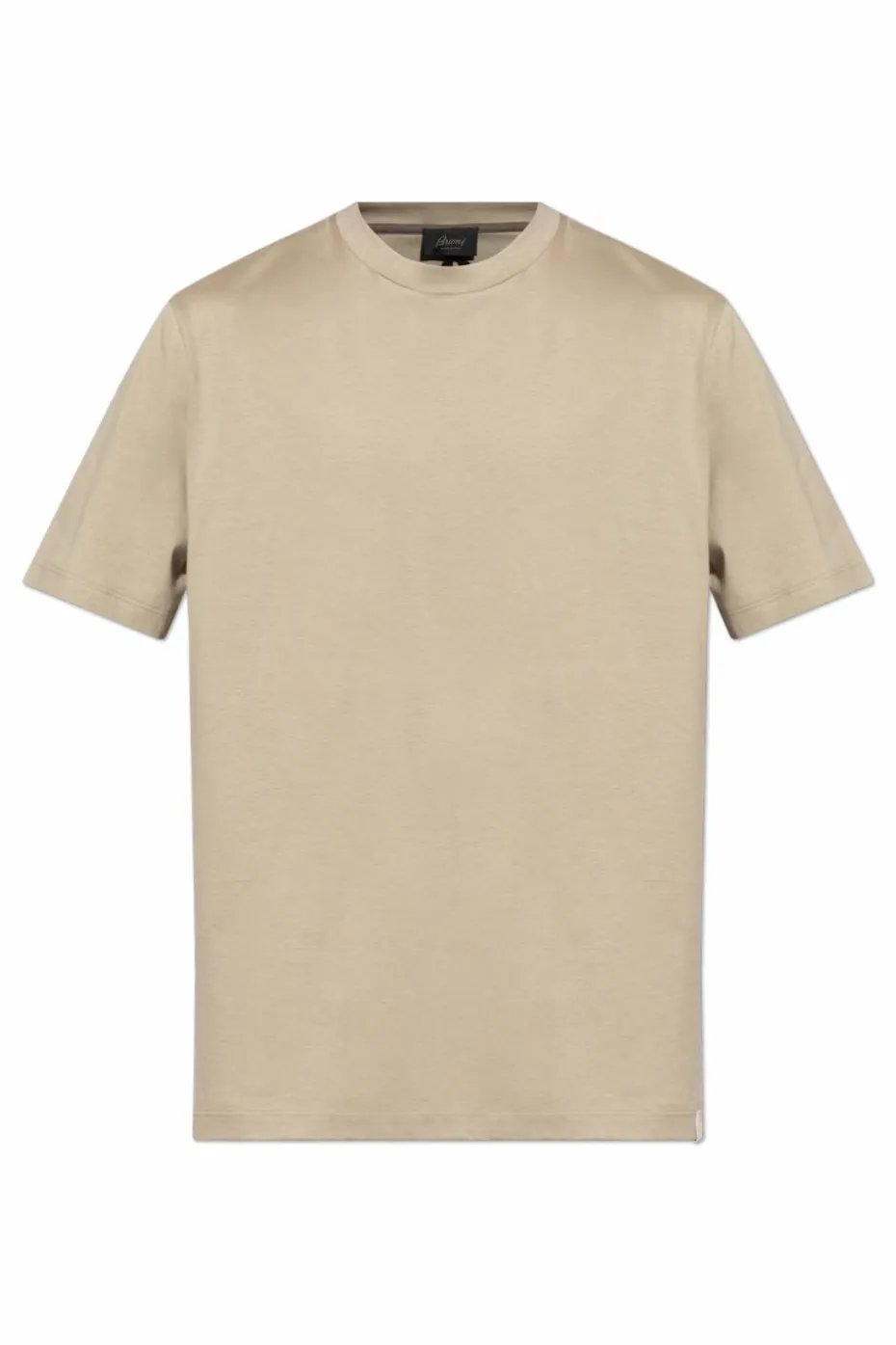 Brioni beige Crew neck T-shirt