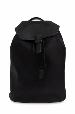 Brioni BLACK Backpack with logo