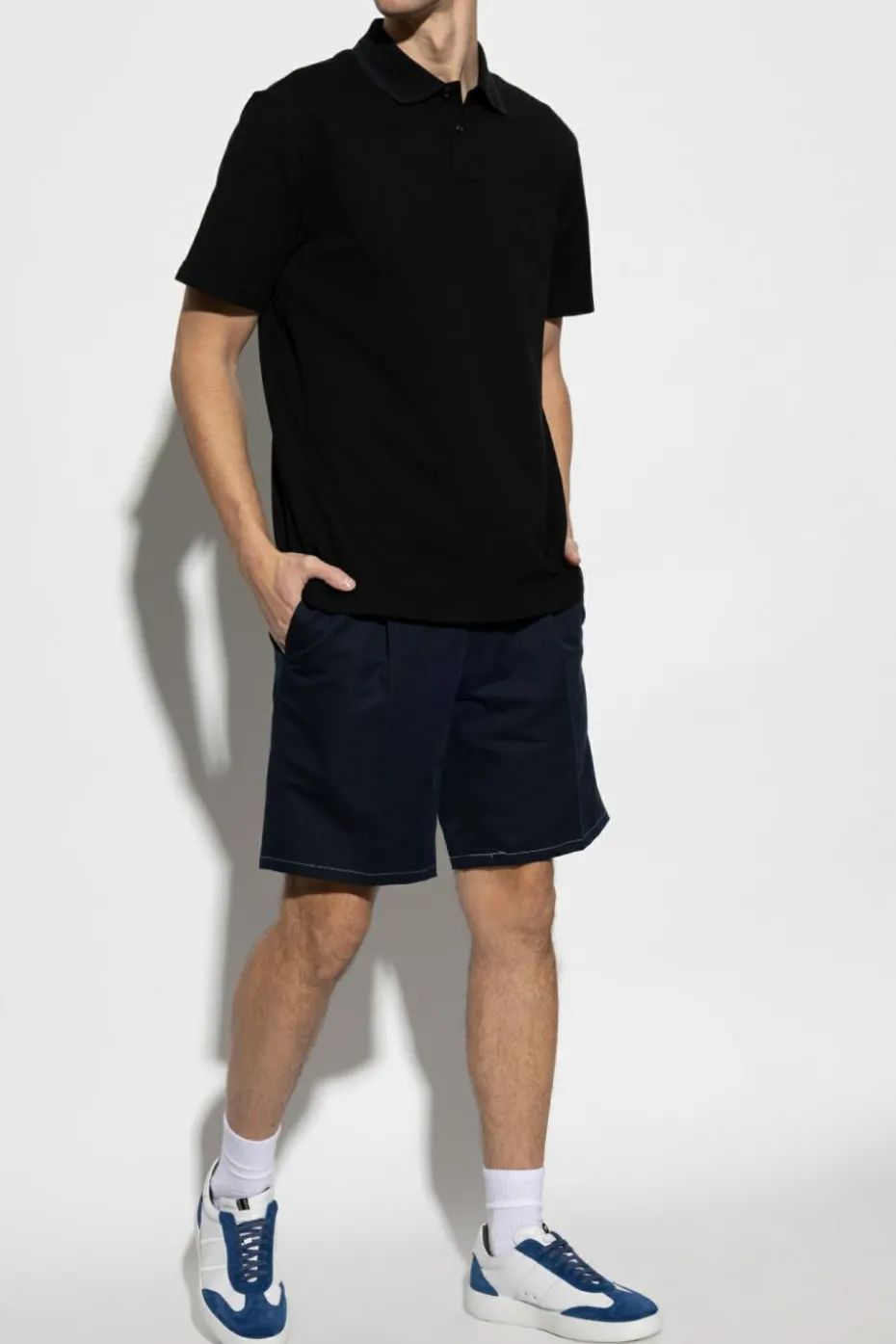 Brioni BLACK Cotton polo