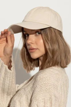 By Malene Birger beige Baseball cap 'Aubriela'