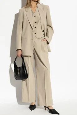 By Malene Birger beige Blazer Ophie
