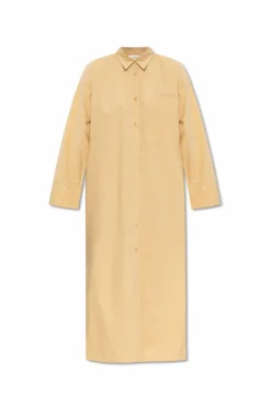 By Malene Birger beige ‘Perros’ shirt dress