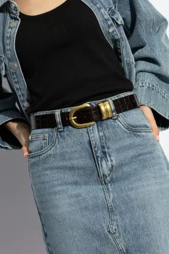 By Malene Birger BLACK Leather belt