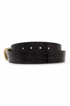 By Malene Birger BLACK Leather belt