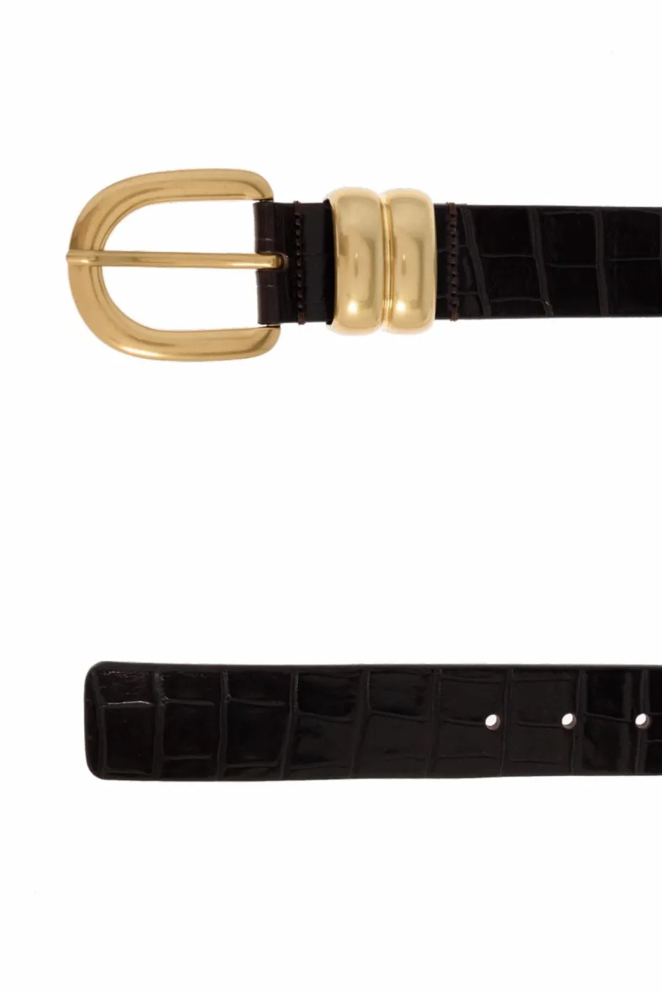 By Malene Birger BLACK Leather belt