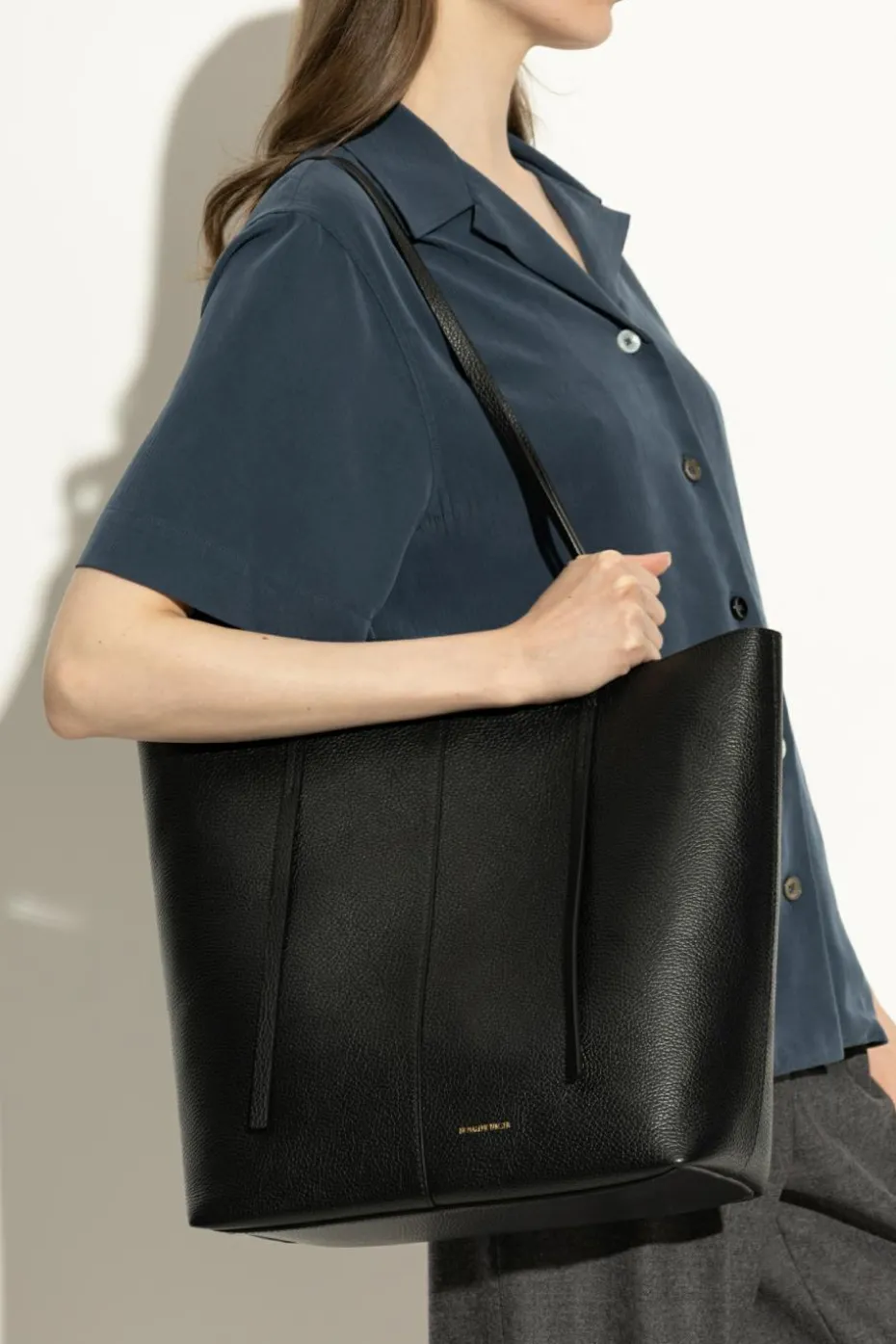 By Malene Birger BLACK Shopper bag "Abilso"