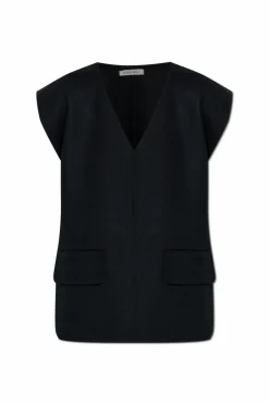 By Malene Birger BLACK Vest `Cilia`