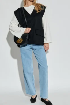 By Malene Birger BLACK Vest `Cilia`