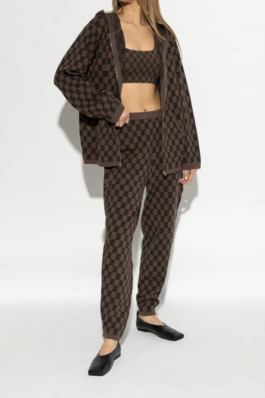 By Malene Birger BROWN Top with logo